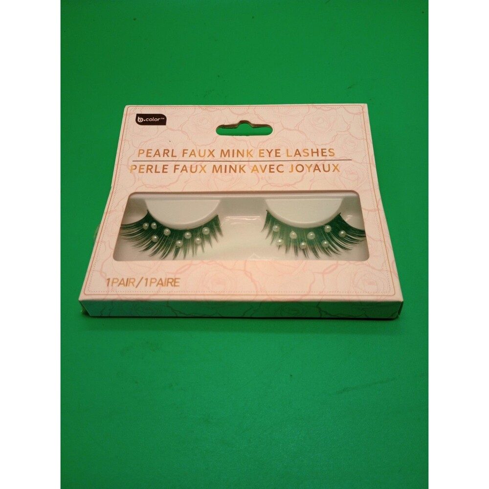 B•color™ Pearl Faux Mink Eyelashes 1 Pair Of Lashes Brand New Never Opened